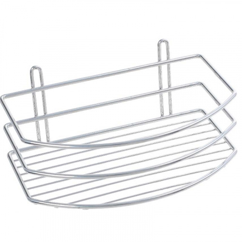 картинка Полка Fixsen овальная одноэтажная цвет серый (FX-720-1) от магазина Сантехстрой