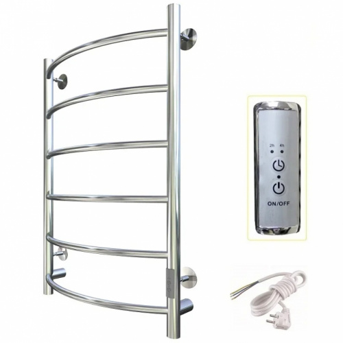 картинка Электрический полотенцесушитель Тругор ПЭК 5 СП 80x50 Хром от магазина Сантехстрой