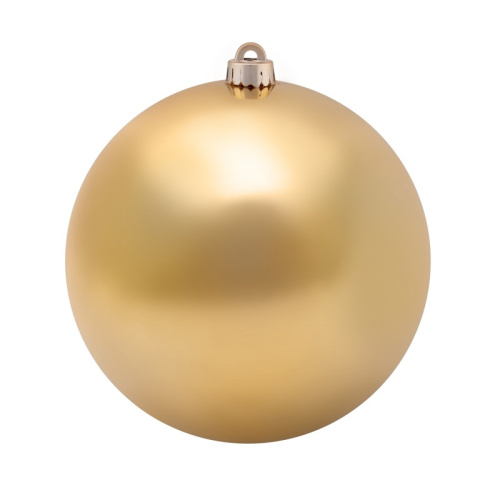 картинка Елочная фигура Шар,  20 см,  цвет золотой глянцевый от магазина Сантехстрой