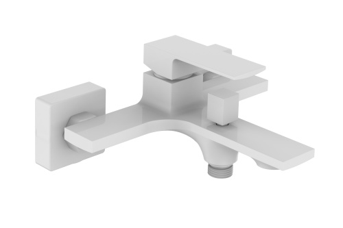 изображение смеситель для ванны/душа orange lutz m04-100w белый