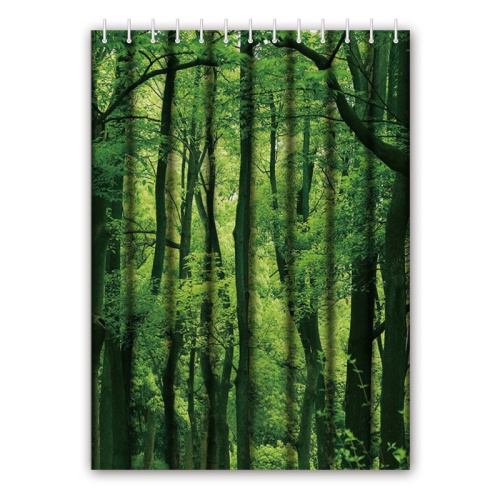 картинка Штора для ванной Haiba лес (HB74060) от магазина Сантехстрой