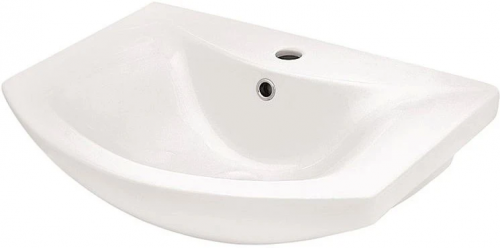 картинка Раковина Santek Балтика 60 1WH110246 отверстие под смеситель, 61см, белая, полукруглая, керамика от магазина Сантехстрой