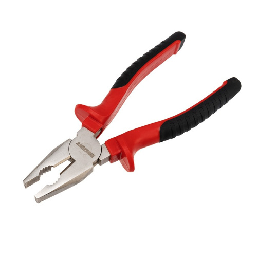 картинка Плоскогубцы комбинированные 200мм никелированные,  двухкомпонентные рукоятки REXANT от магазина Сантехстрой