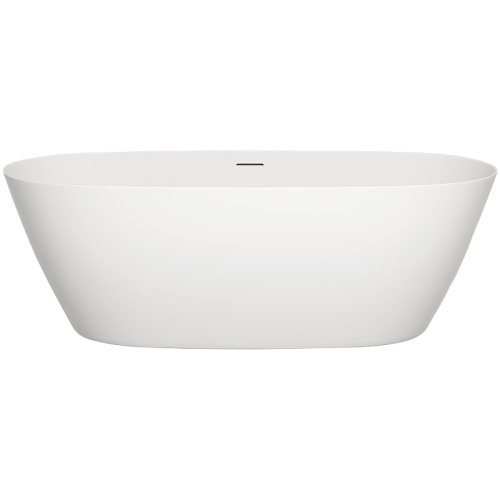 картинка Salini SOFIA Ванна отдельностоящая 1700x815 мм, донный клапан "Up&Down", сифон,  слив-перелив, мат-л: S-Stone, матовый, белый. Фурнитура: белая. от магазина Сантехстрой