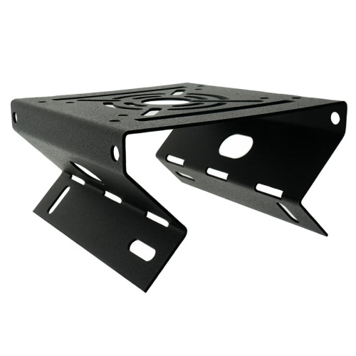 картинка Кронштейн универсальный для видеокамер на столб/угол,  черный от магазина Сантехстрой