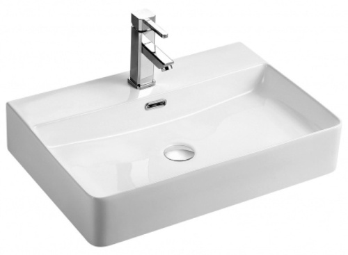 картинка Раковина Azario 600х420х120 накладная, белый (AZ-2173) от магазина Сантехстрой