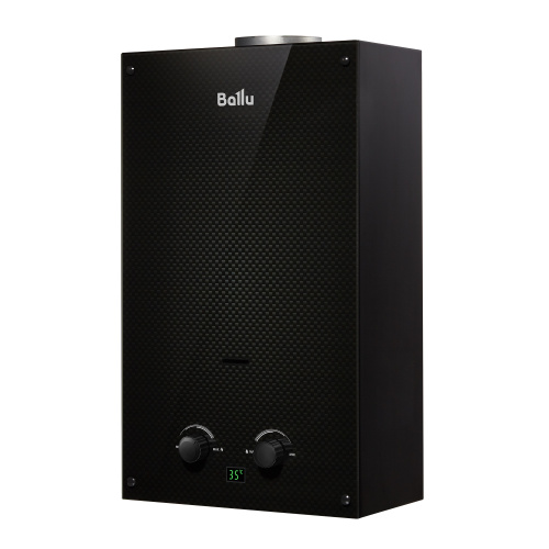 картинка Колонка газовая Ballu GWH 10 Fiery Glass Carbon от магазина Сантехстрой