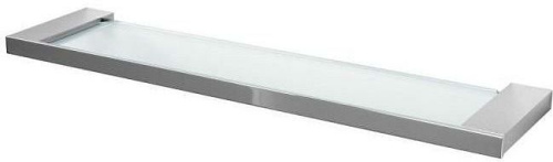 картинка 5687 Полка стекляная 56см Aquanet, хром (187070) от магазина Сантехстрой