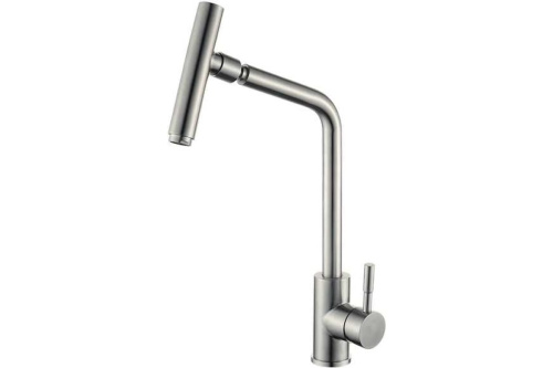 картинка смеситель zorg steel hammer нержавейка sh 5106 inox