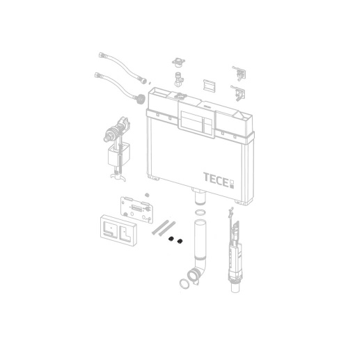 картинка Зажимы съемной крышки (2 шт.) 9820191 от магазина Сантехстрой