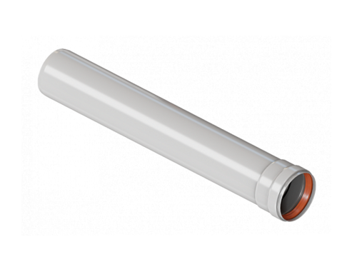 картинка Элемент удлинительный Royal Thermo диам. 80, 500 мм от магазина Сантехстрой