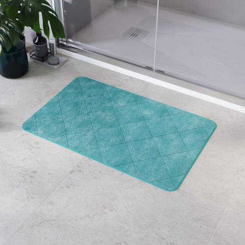 картинка Коврик для ванной RGW BM-003 Голубой от магазина Сантехстрой