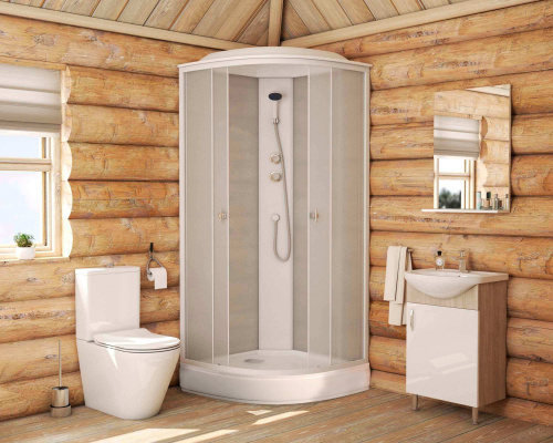 картинка Душ.каб. Niagara Promo P90/13/MT (900х900х2150) 3 места от магазина Сантехстрой