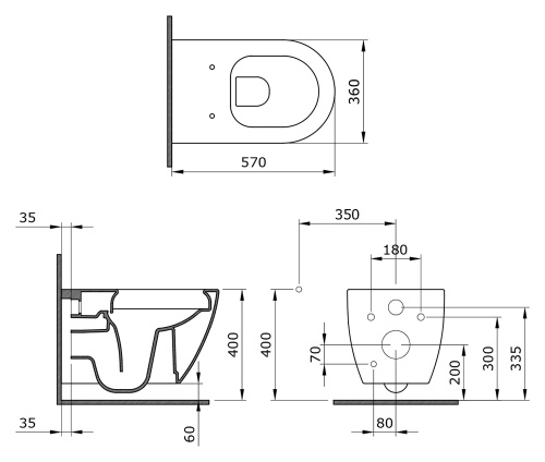 картинка Сиденье д/унитаза Ambassador Queen 112T20001S (тонкое) БЕЛОЕ от магазина Сантехстрой