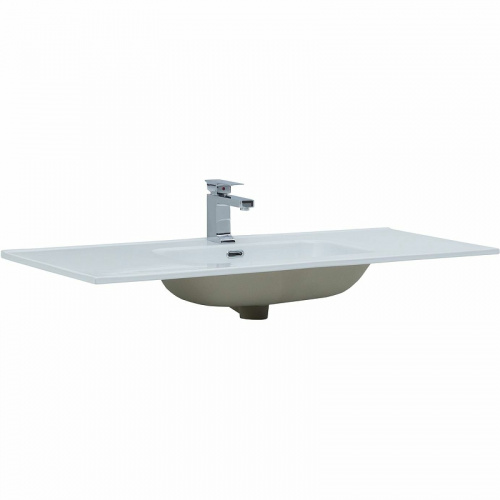 картинка Раковина Aquanet Flat 120 812-120 254366 Белая от магазина Сантехстрой
