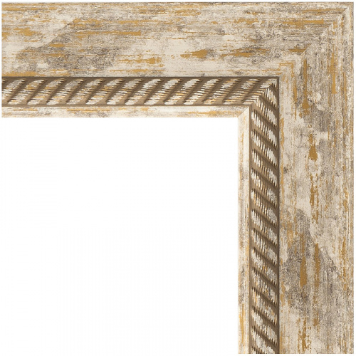 картинка Зеркало Evoform Exclusive 173х113 BY 3615 с фацетом в багетной раме - Прованс с плетением 70 мм от магазина Сантехстрой