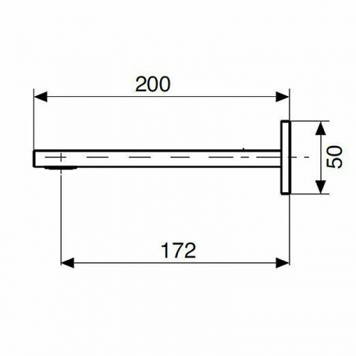 фото излив для смесителя cezares unika-scv-03/24 золото