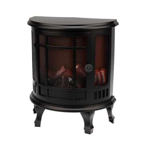 картинка Светодиодный камин Винтаж с эффектом живого огня 30х16х35,5 см,  батарейки 3хС (не в комплекте) и USB (в комплекте) от магазина Сантехстрой