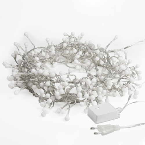 картинка Гирлянда Мишура LED 6 м прозрачный ПВХ,  576 диодов,  цвет синий от магазина Сантехстрой