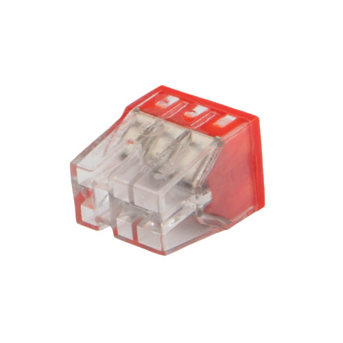 картинка Экспресс-клемма с пастой REXANT СМК 2273-246, 6-проводная 0.5-2.5 мм²,  прозрачная (100 шт. /уп. ) от магазина Сантехстрой