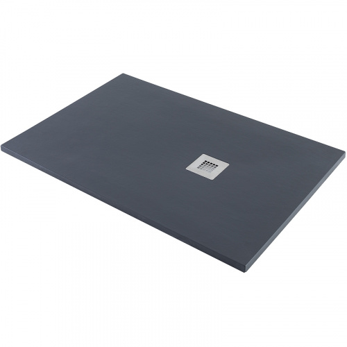 картинка Душевой поддон из искусственного камня Aquanet Pleasure 120x80 258890 Черный от магазина Сантехстрой