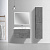 картинка Тумба под раковину Mia Slim 900 подвесная, 2 выкатных ящика soft close, Beton от магазина Сантехстрой