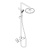 картинка HG Vernis Душевая система hansgrohe Vernis Blend Showerpipe 240 1jet с термостатом 26426670, матовый черный от магазина Сантехстрой