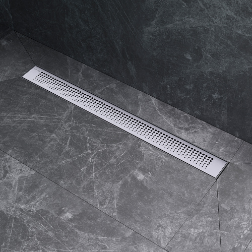 картинка W02SC-P11-070-01SB PrimeFlow Трап для душа линейный универс затвор Cut Gradient 70см цвет сталь мат от магазина Сантехстрой