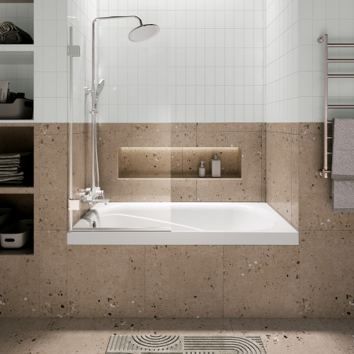 картинка Ванна акриловая Niagara Atrio NG-A17070 (170х70х42) от магазина Сантехстрой