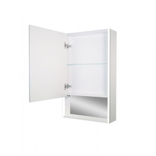 картинка Зеркало-шкаф Art&Max Foggia 60 AM-Fog-600-800-1D-L-DS-F-White левый белый от магазина Сантехстрой