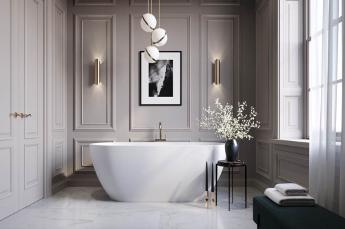 картинка Ванна VENUS Soft Rock 168x80 от магазина Сантехстрой