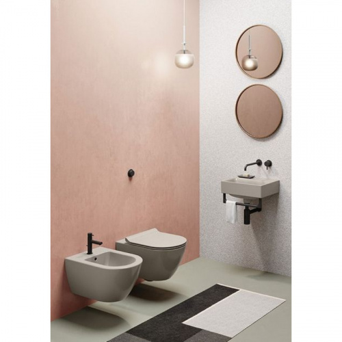 картинка Сиденье для унитаза с микролифтом GSI Pura MS86CSN05 от магазина Сантехстрой