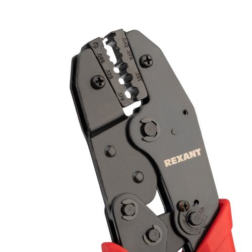 картинка Кримпер REXANT HT-301 J для обжима F и BNC разъемов RG-174, RG-179, Fiber Optic от магазина Сантехстрой