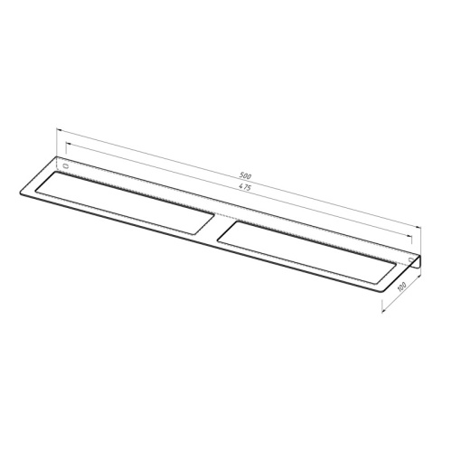 картинка Держатель-органайзер для мотков скотча,  настенный,  черный REXANT от магазина Сантехстрой