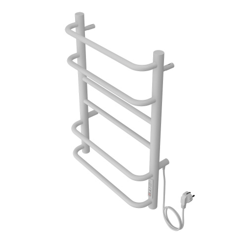 картинка Полотенцесушитель электрический AZARIO MILAN 400/600 6 секций, диммер справа, белый (AZ90846W) от магазина Сантехстрой