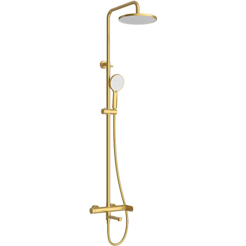 картинка Душевая система Cezares Stylus STYLUS-CVD-BORO Брашированное золото от магазина Сантехстрой
