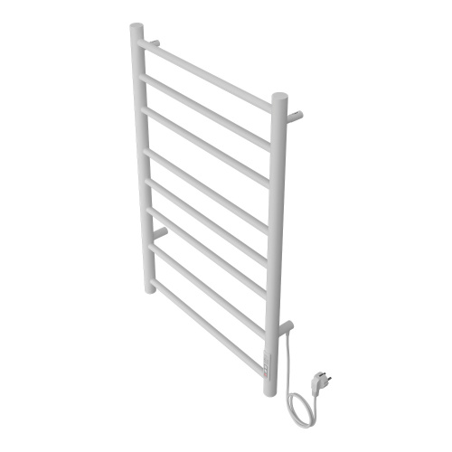 картинка Полотенцесушитель электрический AZARIO PARMA 500/800 8 секций, диммер справа, белый (AZ10858W) от магазина Сантехстрой