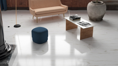 картинка Плитка керамогранитная AZARIO CALACATA CARVE 60х120 Glossy (F3020821120G) от магазина Сантехстрой