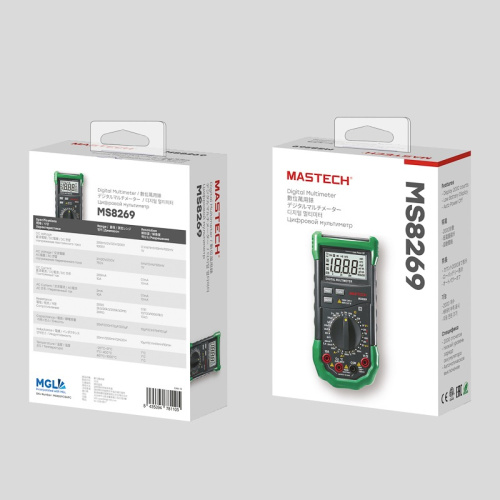картинка Профессиональный мультиметр MS8269 MASTECH от магазина Сантехстрой