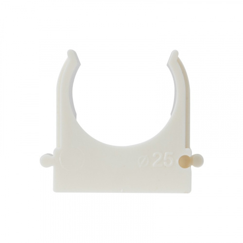 картинка Крепеж-клипса для монтажного пистолета Ø25 мм,  белая REXANT от магазина Сантехстрой