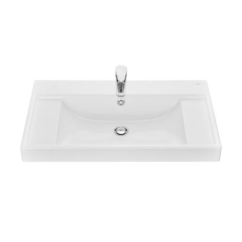 картинка Раковина мебельная Roca Ona 800х460 литьевой мрамор (ZRU9307562) от магазина Сантехстрой