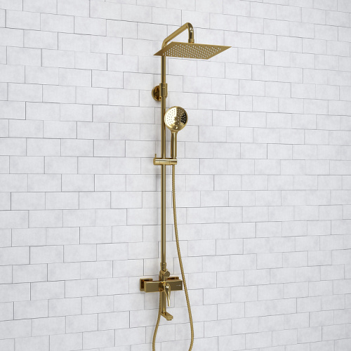 картинка Душевая система WasserKRAFT A171.256.207.PG Золото глянцевое от магазина Сантехстрой