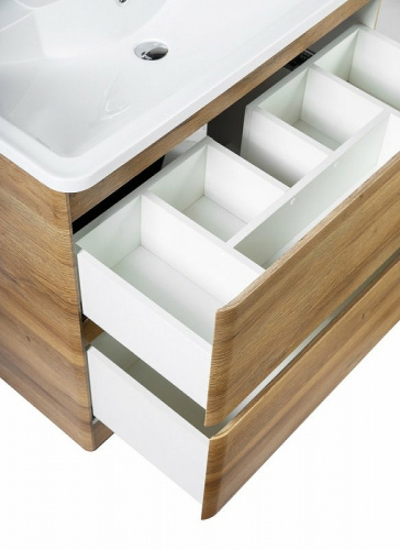 картинка Раковина BelBagno 100 BB1000/455-LV-MR-ALR Белая от магазина Сантехстрой