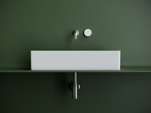 картинка Раковина-столешница Ceramica Nova цвет Белый Прямоугольная CN6070 от магазина Сантехстрой