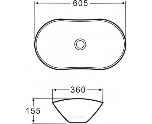 картинка Раковина-чаша BelBagno 60 BB1404-H301 Черная матовая от магазина Сантехстрой
