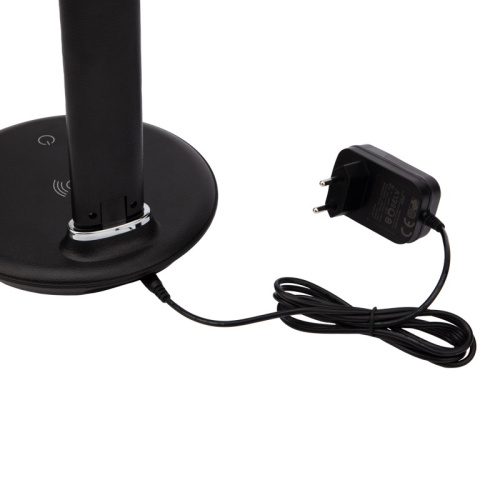 картинка Светильник настольный REXANT Status LED,  USB-зарядка устройств,  2700-6500 К,  диммирование,  220 В,  эффект тиснения под кожу от магазина Сантехстрой