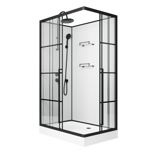 картинка Душ.каб. Niagara Standart ST100/80/15QL/KL/BKT (1000х800х2250) 3 места от магазина Сантехстрой