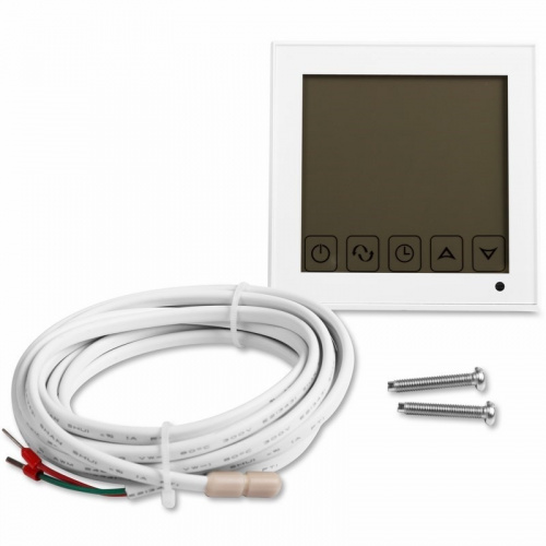 картинка Терморегулятор сенсорный с автоматическим программированием REXANT,  R200W,  белый от магазина Сантехстрой