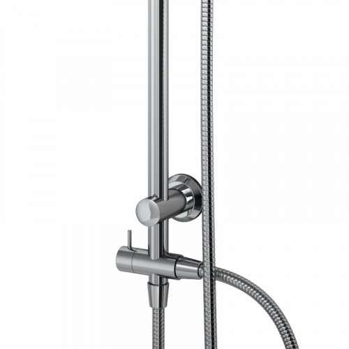 картинка D0710000 Norma душевая система с тропическим  душем, ручной душ 5 функций,  шланг 175 мм от магазина Сантехстрой