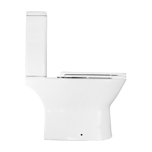 картинка Унитаз - компакт Azario Dante 360х660х805 напольный, безободковый, быстросъемное сиденье микролифт (93589) от магазина Сантехстрой